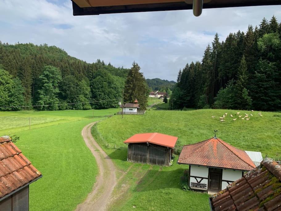 Idyllisches Ferienapartment Allgaeu Bad Grönenbach 外观 照片